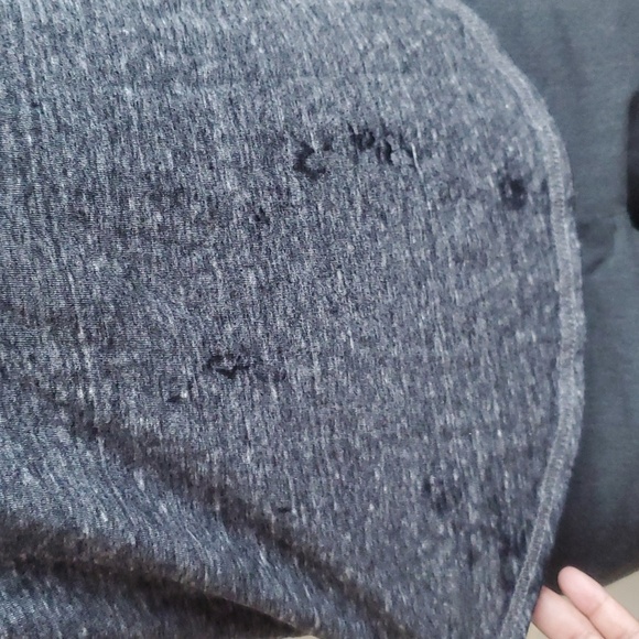 We The Free Effortless Short Sleeve T-Shirt in Charcoal Grey Size Small - Picture 9 of 11